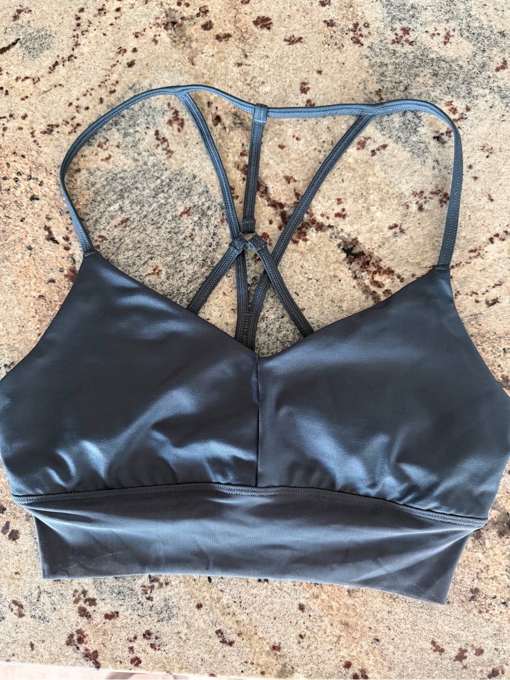 ALO Yoga Lavish Bra S in Anthracite